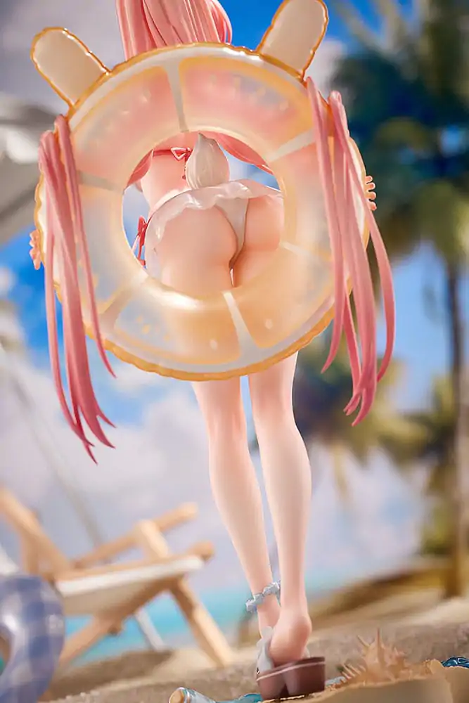 Rosuuri Original Character PVC Statue 1/7 White Rabbit Rosu: Swimsuit Ver. 25 cm product photo