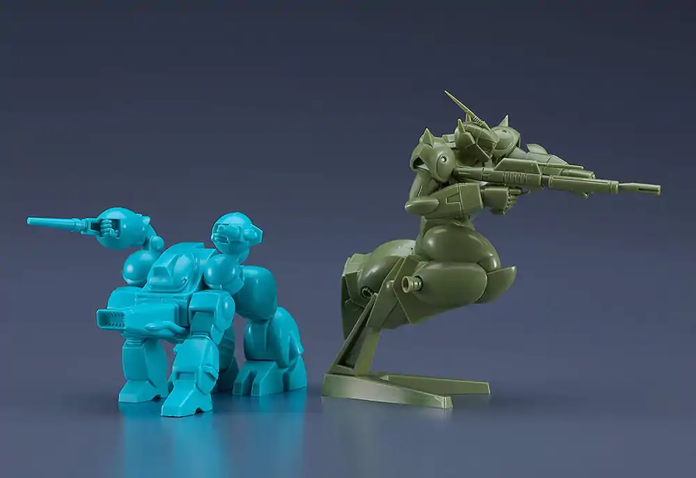 Round Vernian Vifam Plastic Model Kits PLAMAX MF-82 minimum factory Neofam &amp; Dizzo: Another Color Ver. 8 cm product photo