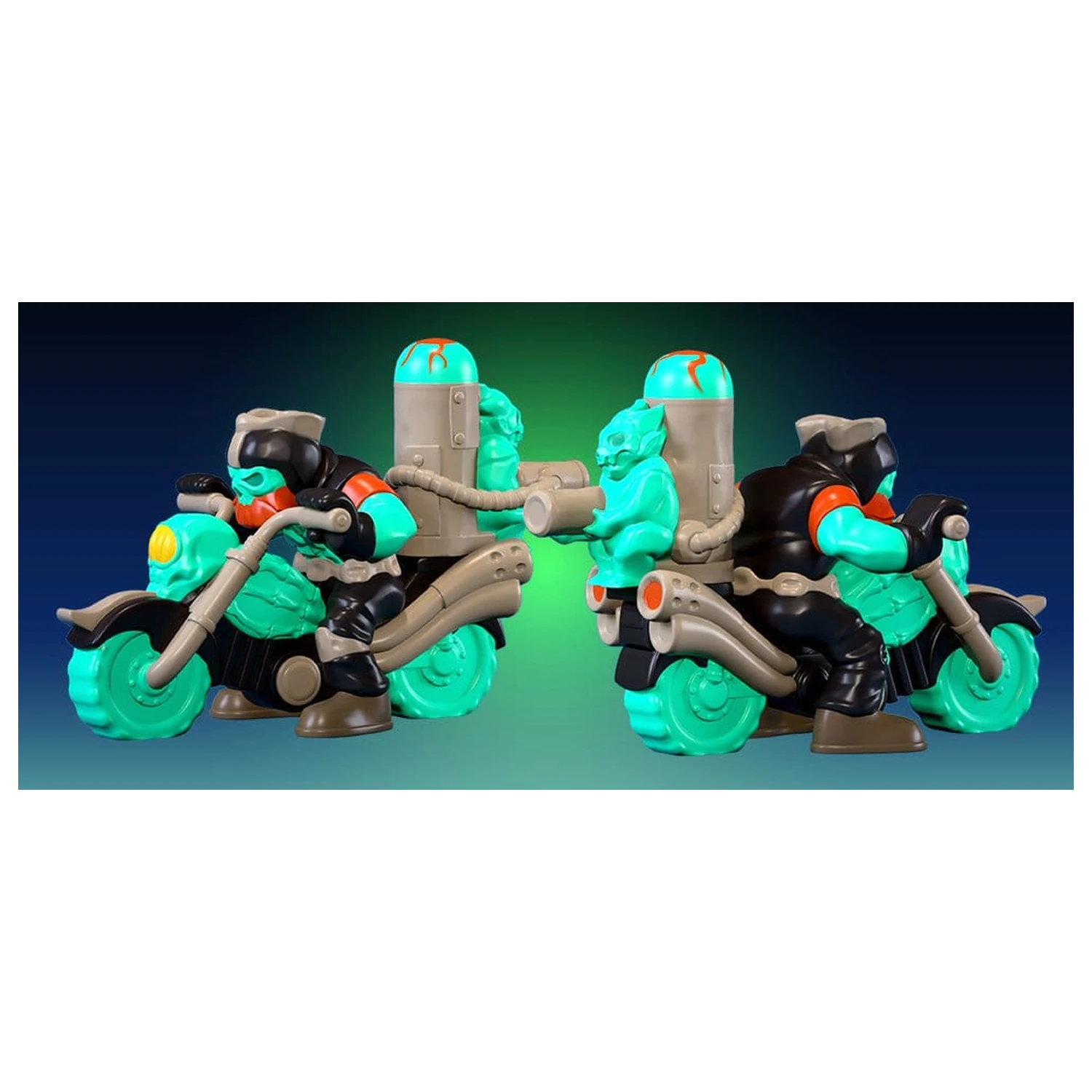 Rover Robin Plastic Model Kit Overtakes Skull Rider product photo