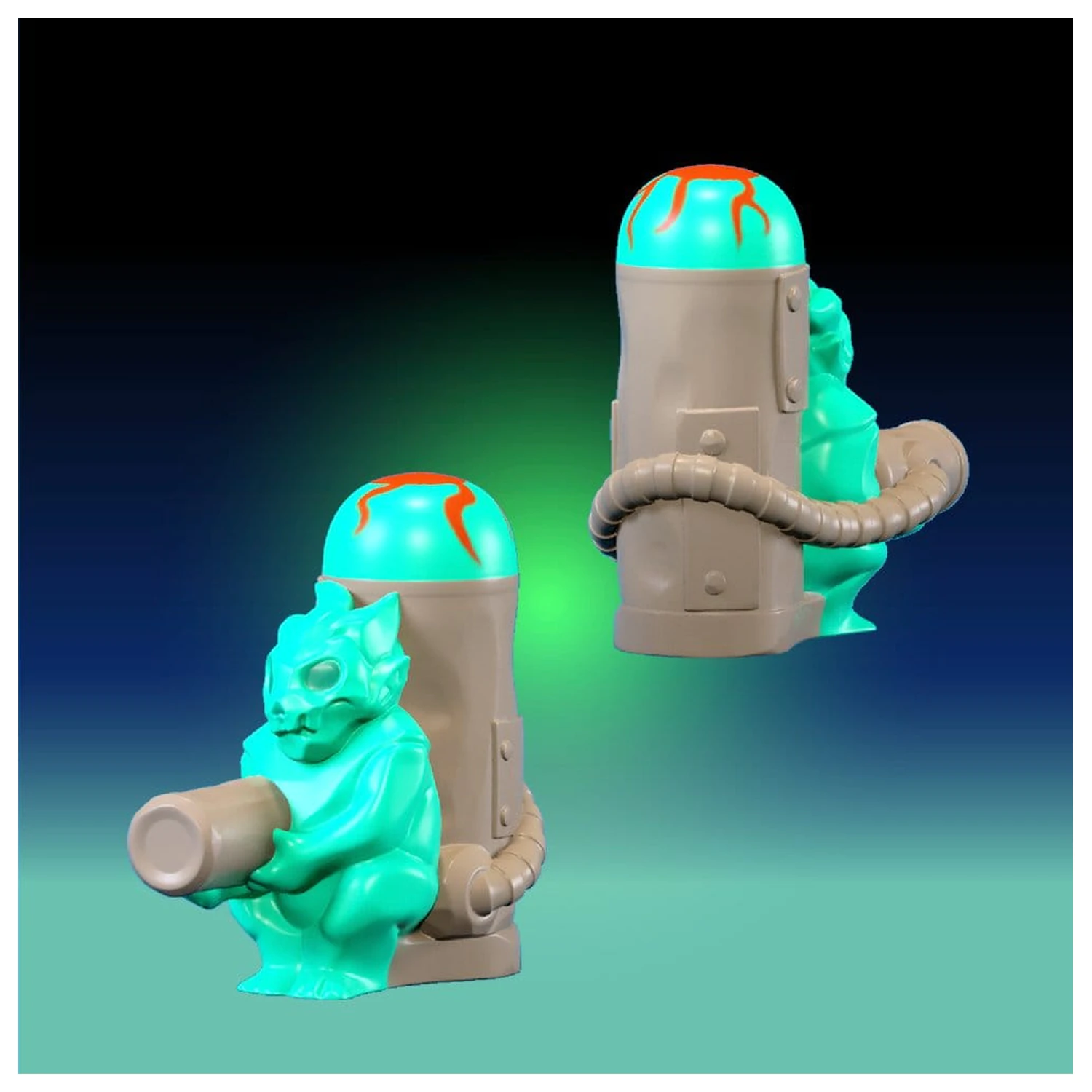 Rover Robin Plastic Model Kit Overtakes Skull Rider product photo