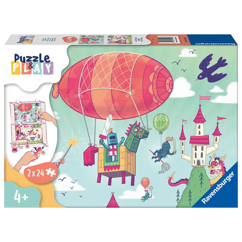Royal Barbecue puzzle 2x24pcs product photo