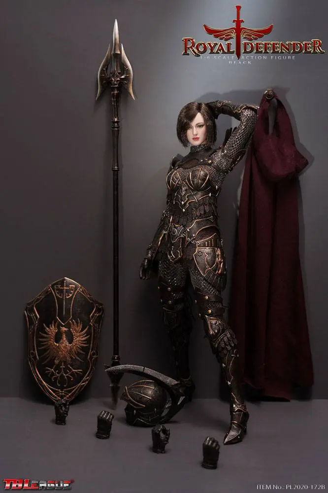 Royal Defender Action Figure 1/6 Black Edition 30 cm product photo