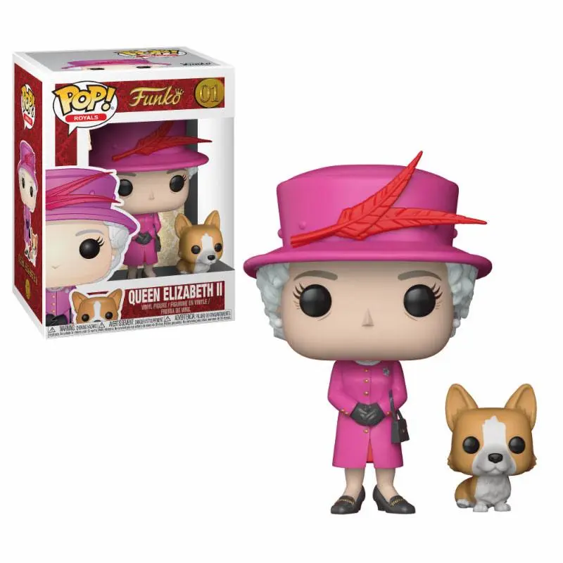 Royal Family POP! Vinyl Figure Queen Elizabeth II 9 cm termékfotó