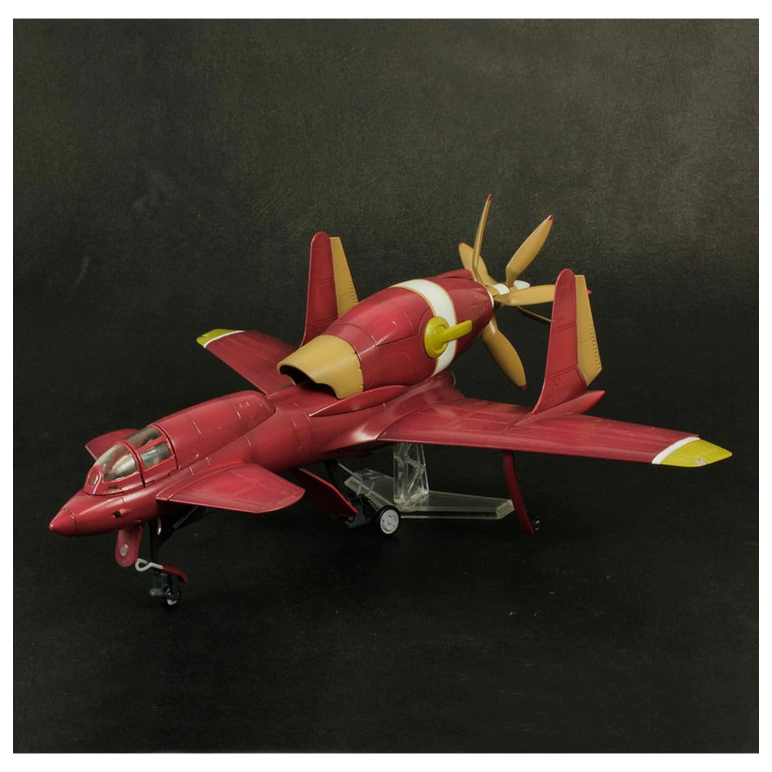 Royal Space Force: The Wings of Honnêamis Plastic Model Kit 1/72 Honneamise Oukoku Air Force Fighter Schira-DOW 3rd (Single Seat Type) 21 cm  product photo