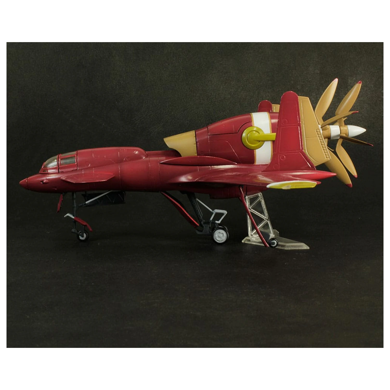 Royal Space Force: The Wings of Honnêamis Plastic Model Kit 1/72 Honneamise Oukoku Air Force Fighter Schira-DOW 3rd (Single Seat Type) 21 cm  product photo