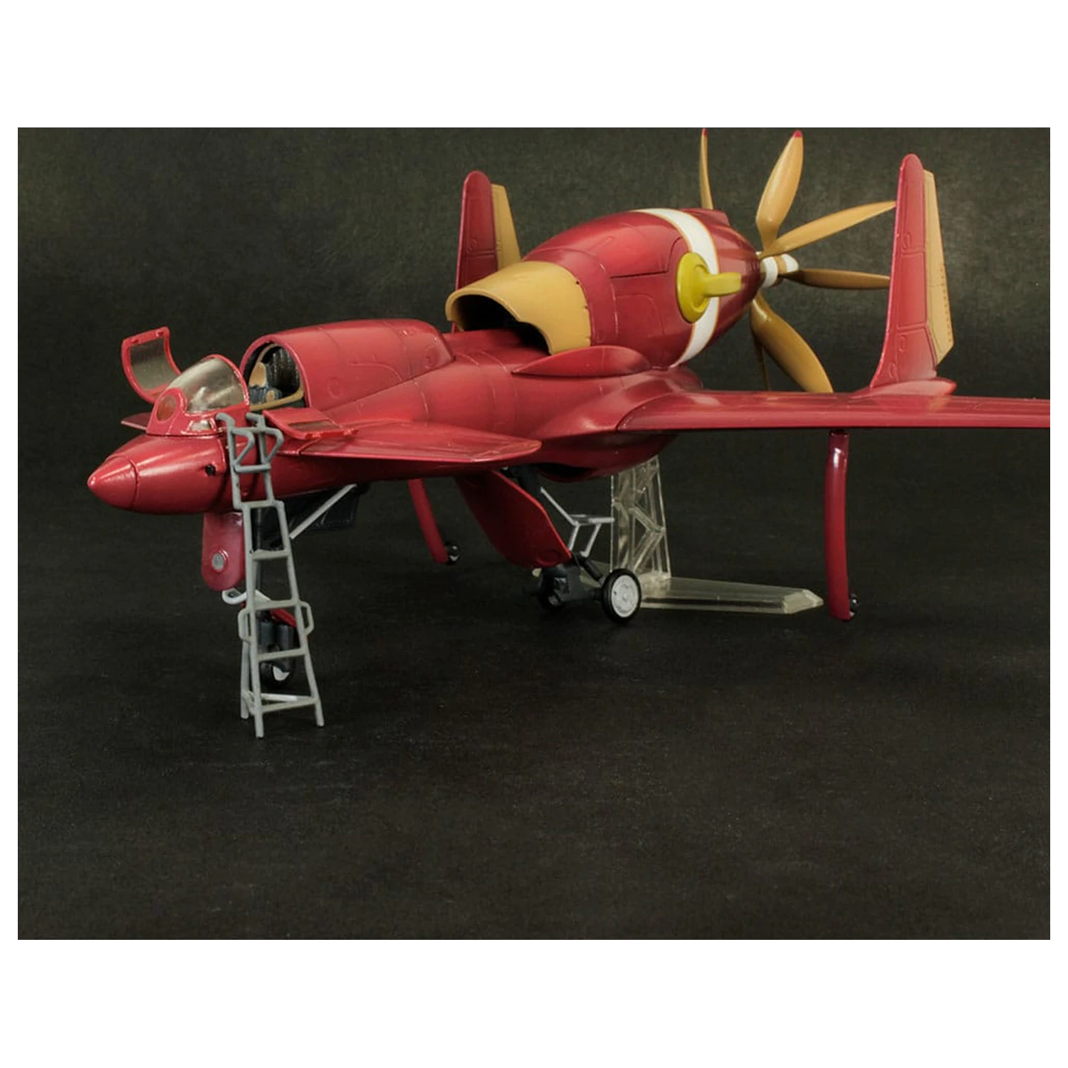 Royal Space Force: The Wings of Honnêamis Plastic Model Kit 1/72 Honneamise Oukoku Air Force Fighter Schira-DOW 3rd (Single Seat Type) 21 cm  product photo