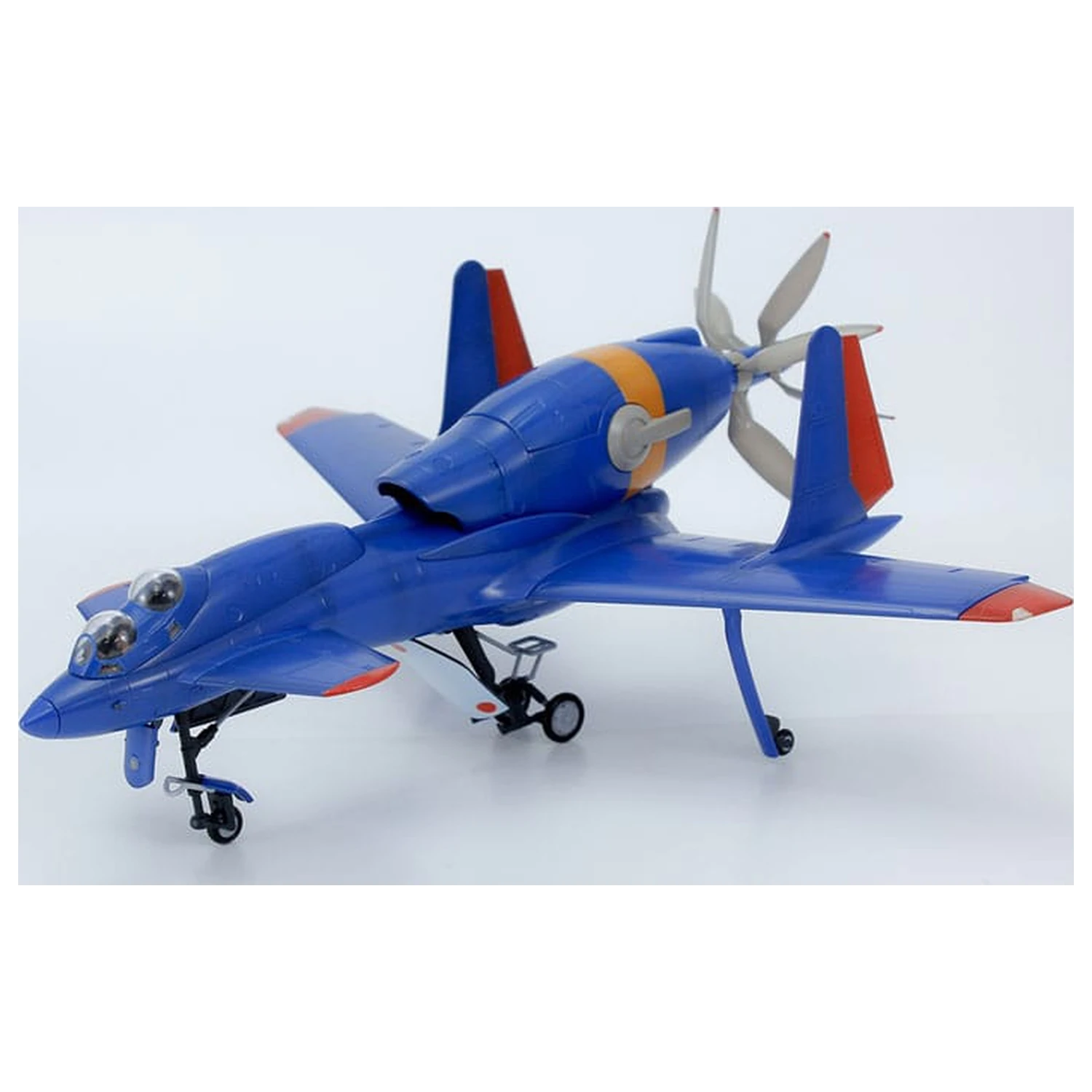 Royal Space Force: The Wings of Honnêamis Plastic Model Kit 1/72 Honneamise Oukoku Air Force Fighter Schira-DOW 3rd (Two-seater) 21 cm  product photo