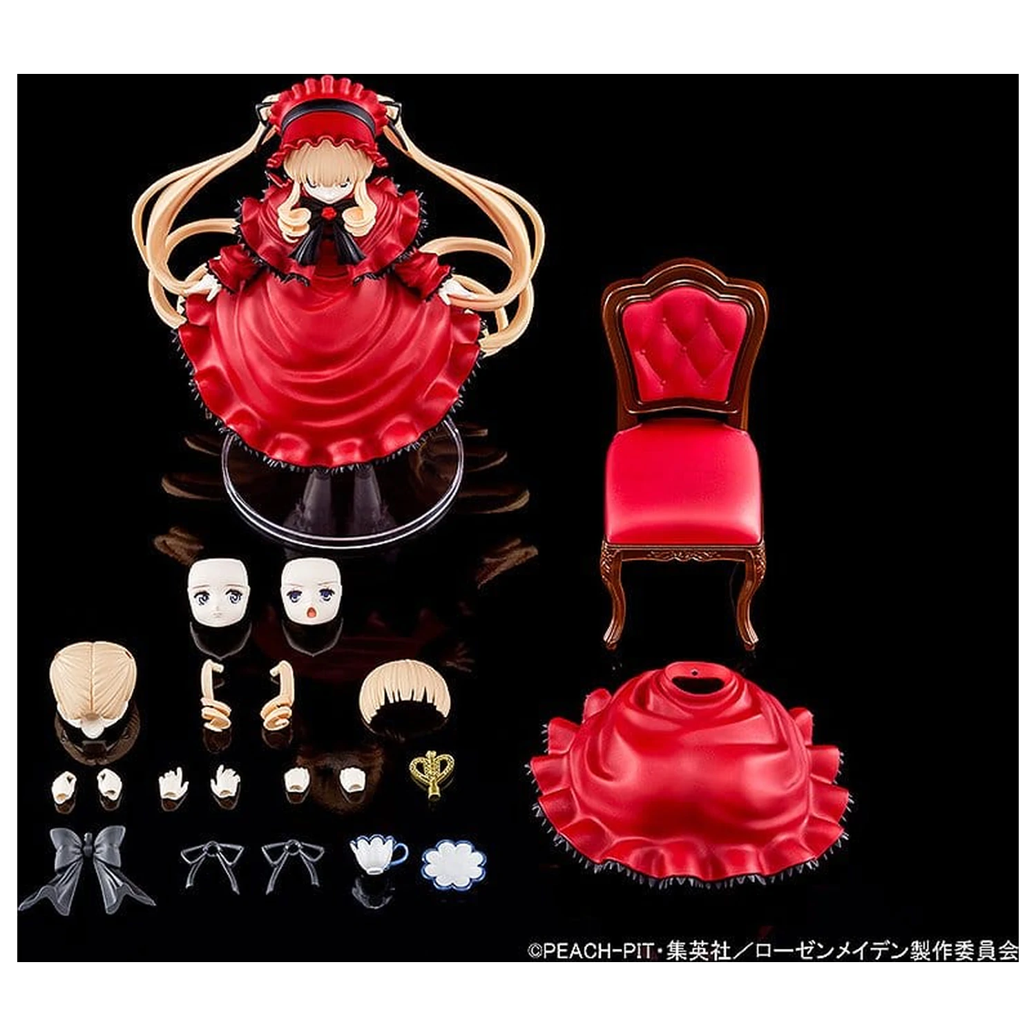Rozen Maiden Plastic Model Kit Shinku (Standard Version) 13 cm product photo