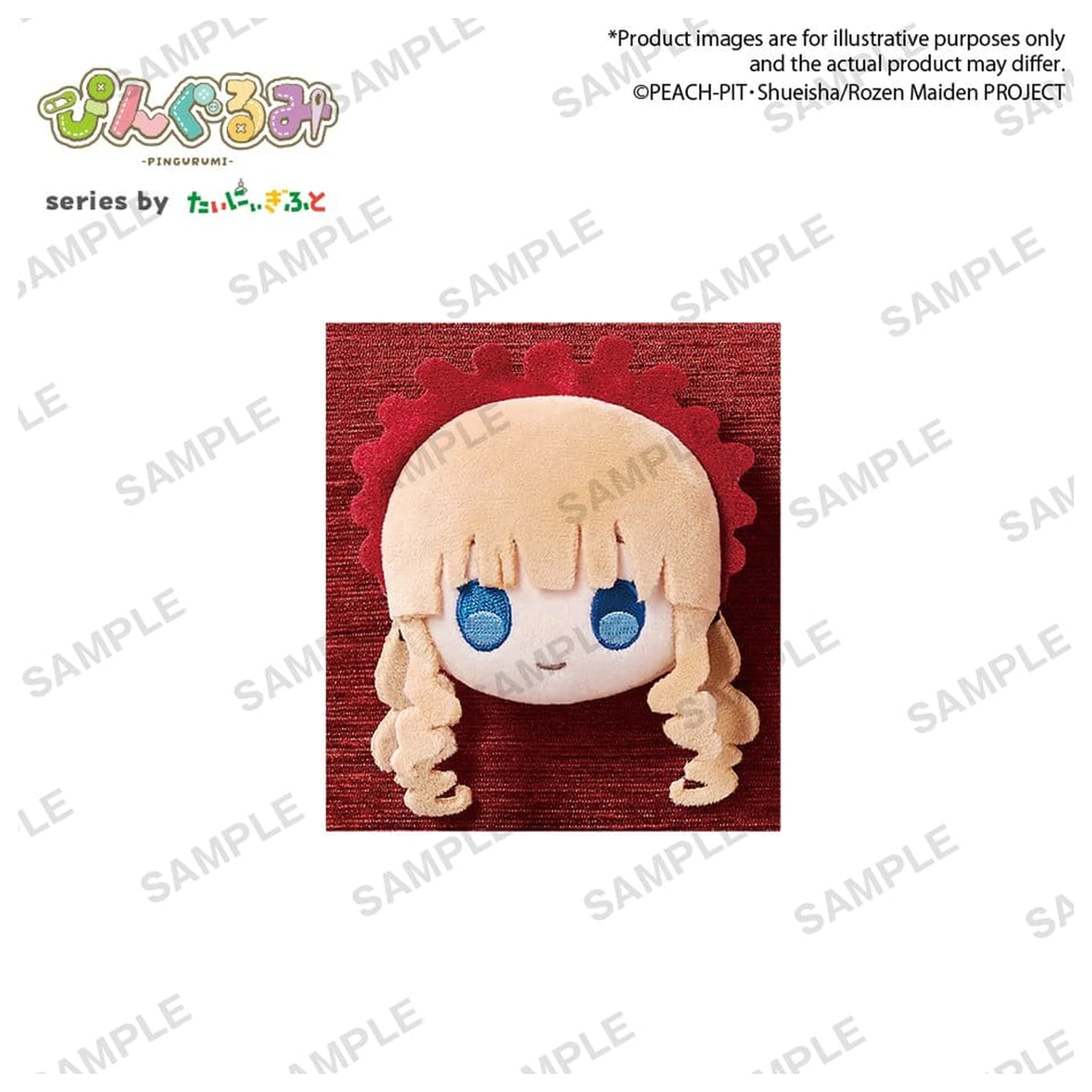 Rozen Maiden Pingurumi Pin Vol.1 Shinku 8 cm product photo