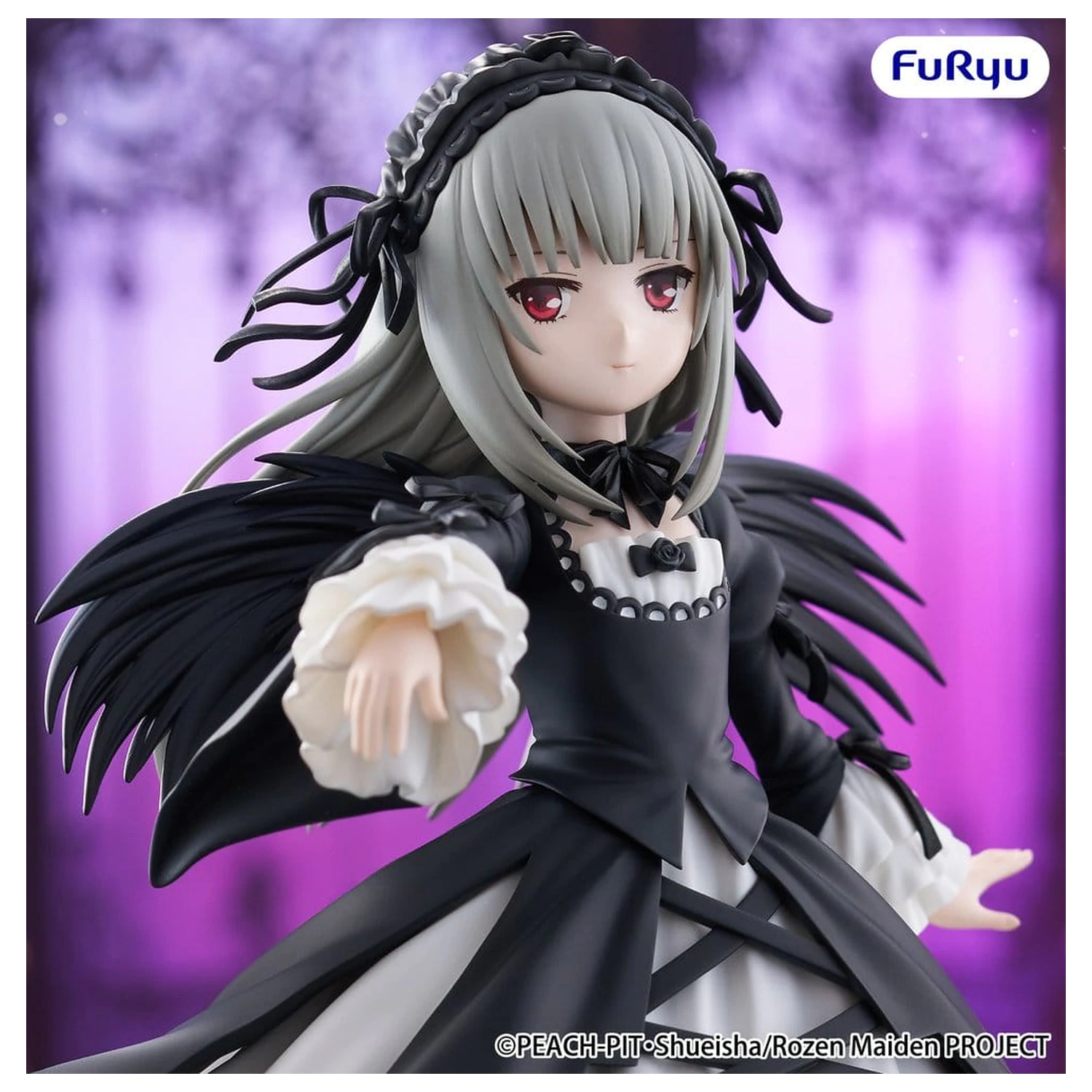 Rozen Maiden Trio-Try-iT PVC Statue Suigintou 18 cm     product photo
