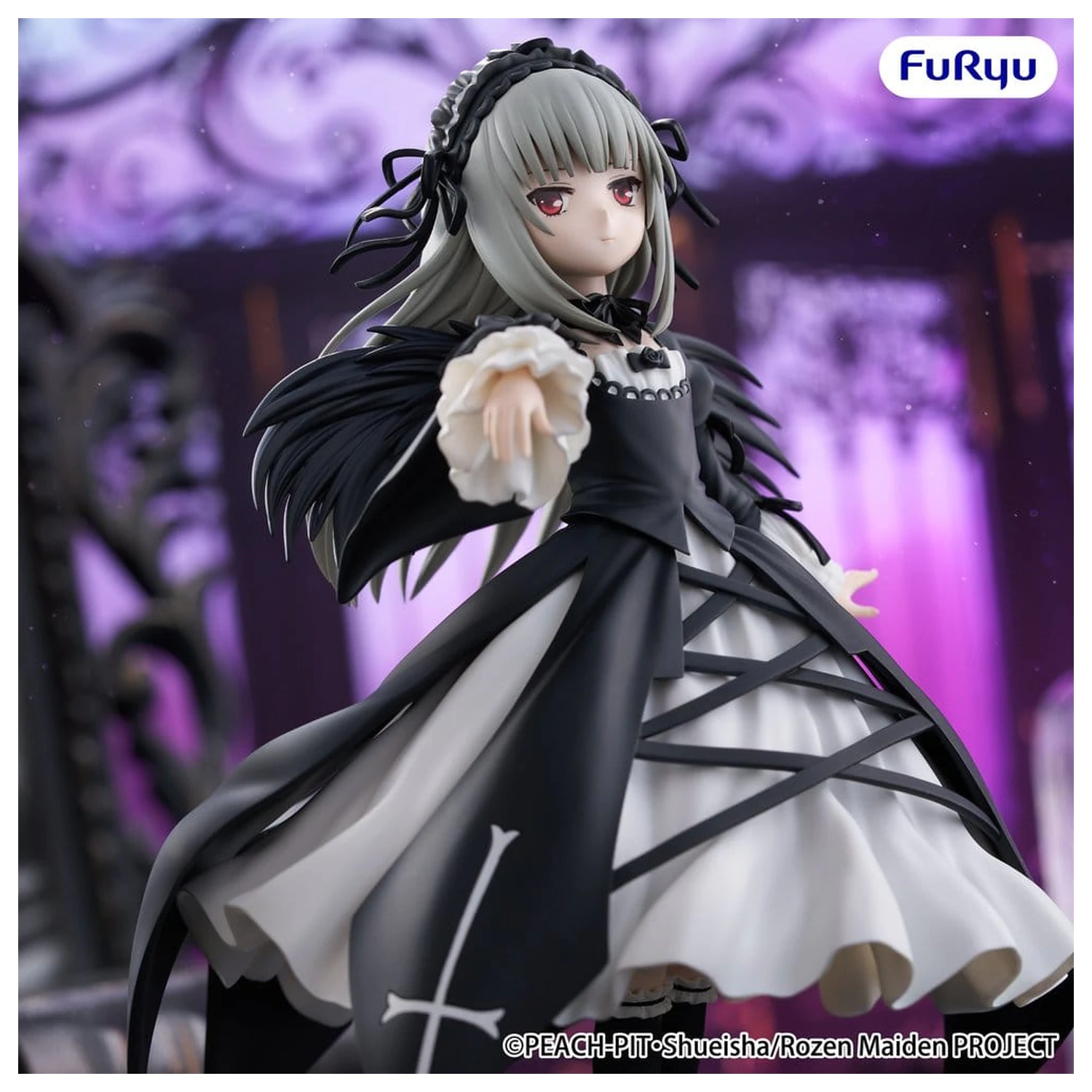Rozen Maiden Trio-Try-iT PVC Statue Suigintou 18 cm     product photo