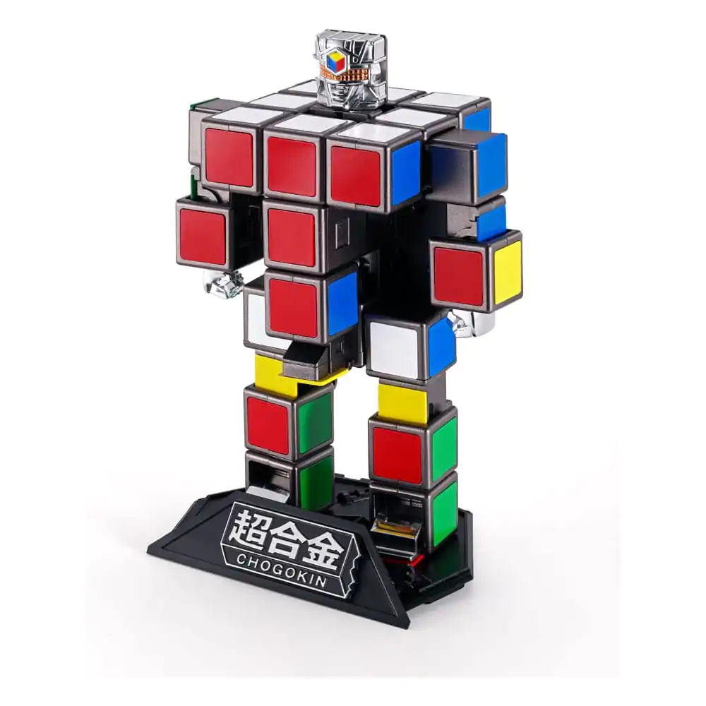 Rubik´s Cube Soul of Chogokin Diecast Action Figure Rubik´s Cube Robo 15 cm termékfotó