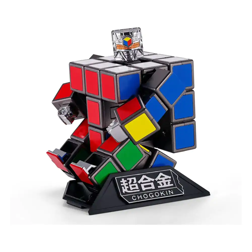 Rubik´s Cube Soul of Chogokin Diecast Action Figure Rubik´s Cube Robo 15 cm termékfotó