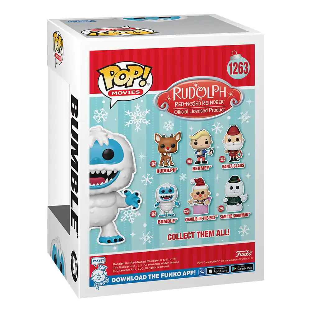 Rudolph the Red-Nosed Reindeer POP! Movies Vinyl Figure Bumble 9 cm termékfotó