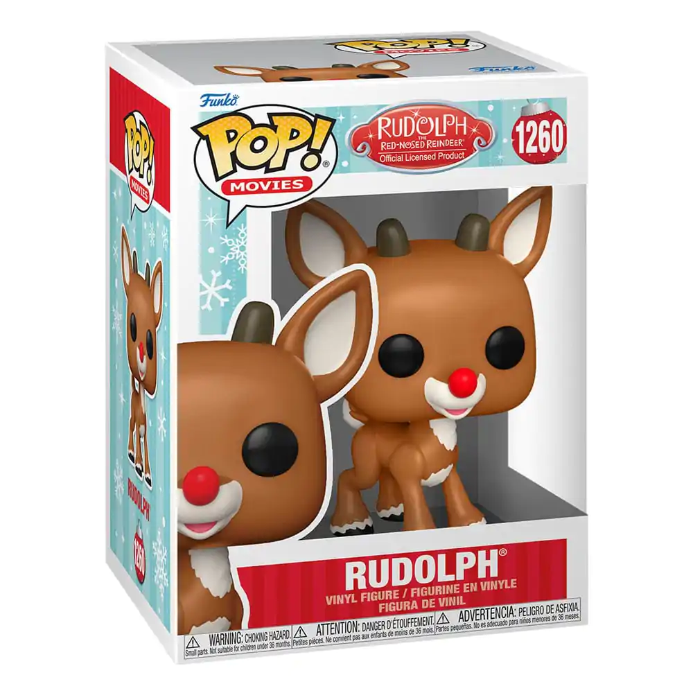 Rudolph the Red-Nosed Reindeer POP! Movies Vinyl Figure Rudolph 9 cm termékfotó