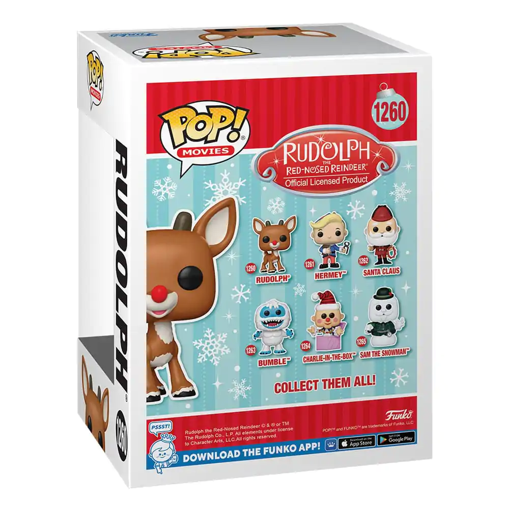 Rudolph the Red-Nosed Reindeer POP! Movies Vinyl Figure Rudolph 9 cm termékfotó