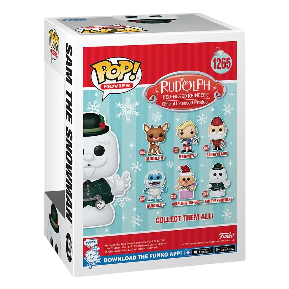 Rudolph the Red-Nosed Reindeer POP! Movies Vinyl Figure Sam the Snowman 9 cm termékfotó