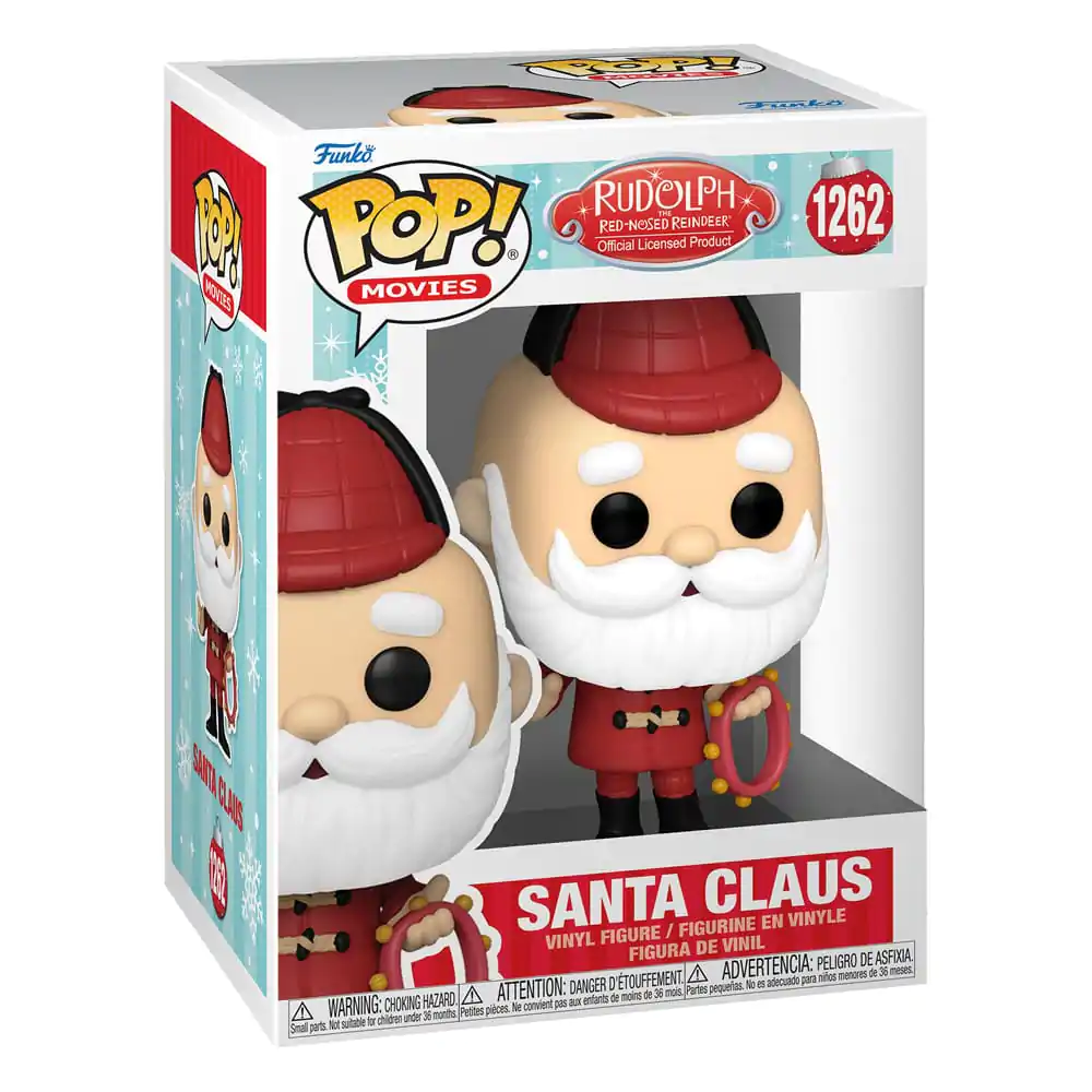 Rudolph the Red-Nosed Reindeer POP! Movies Vinyl Figure Santa (Off Season) 9 cm termékfotó