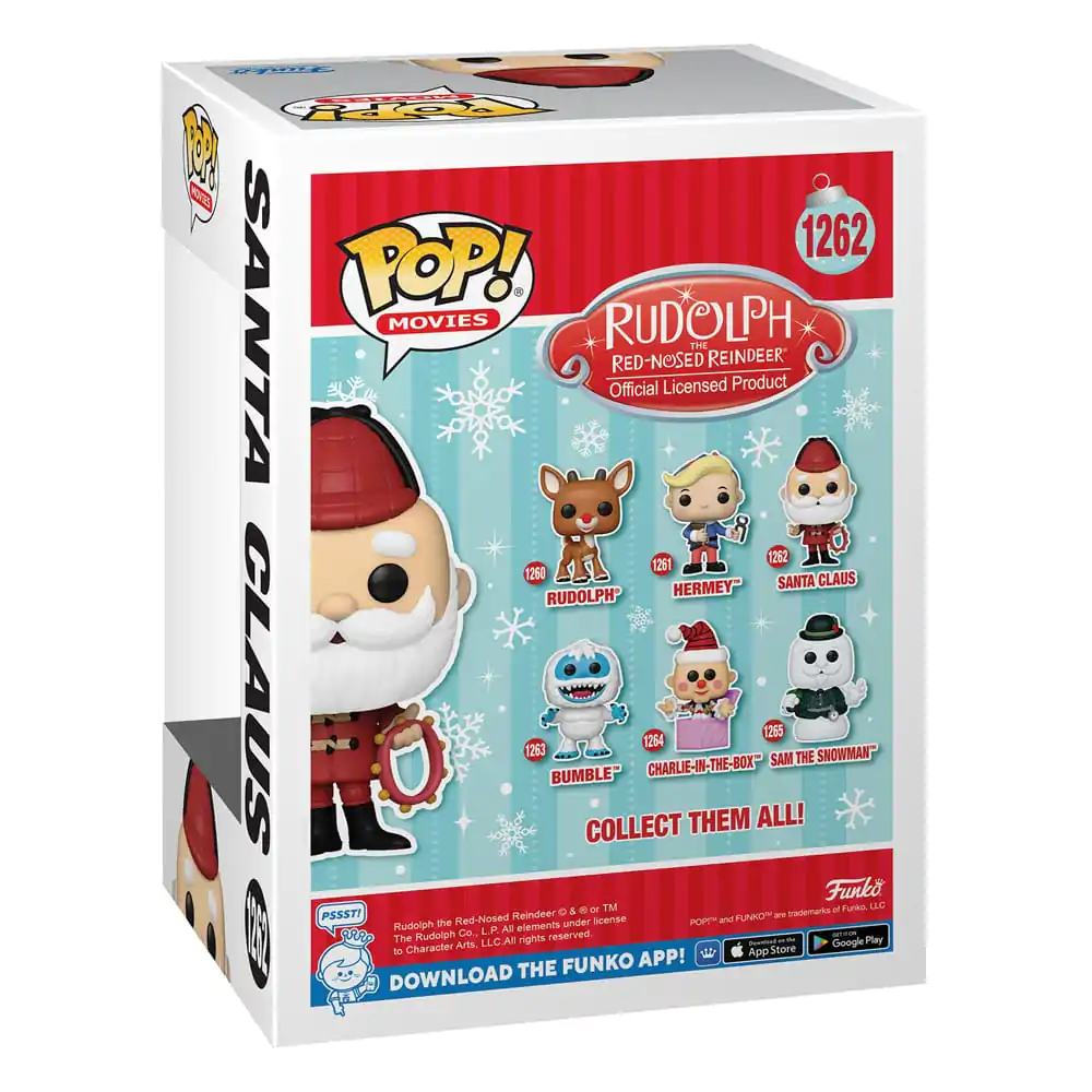 Rudolph the Red-Nosed Reindeer POP! Movies Vinyl Figure Santa (Off Season) 9 cm termékfotó