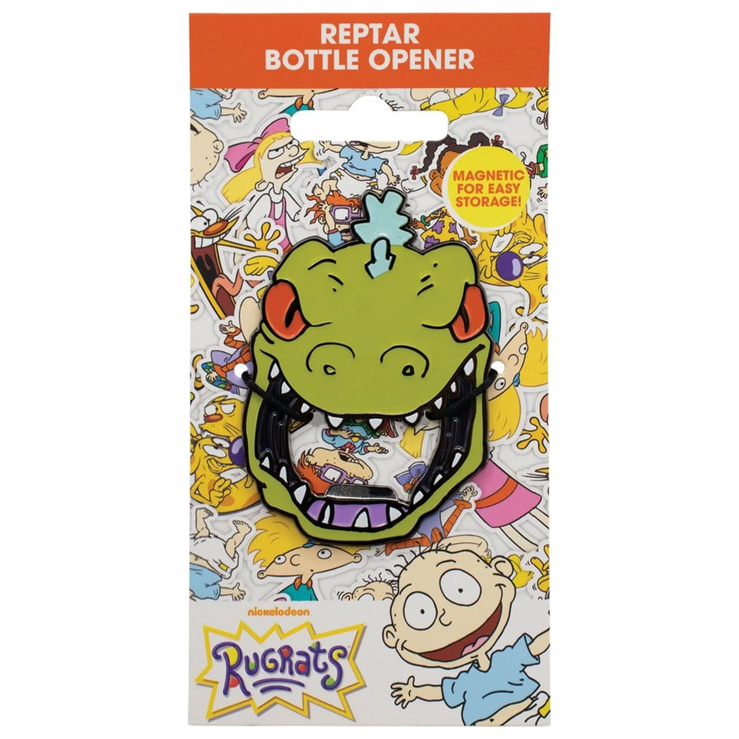 Rugrats Bottle Opener 35th Anniversary Reptar product photo