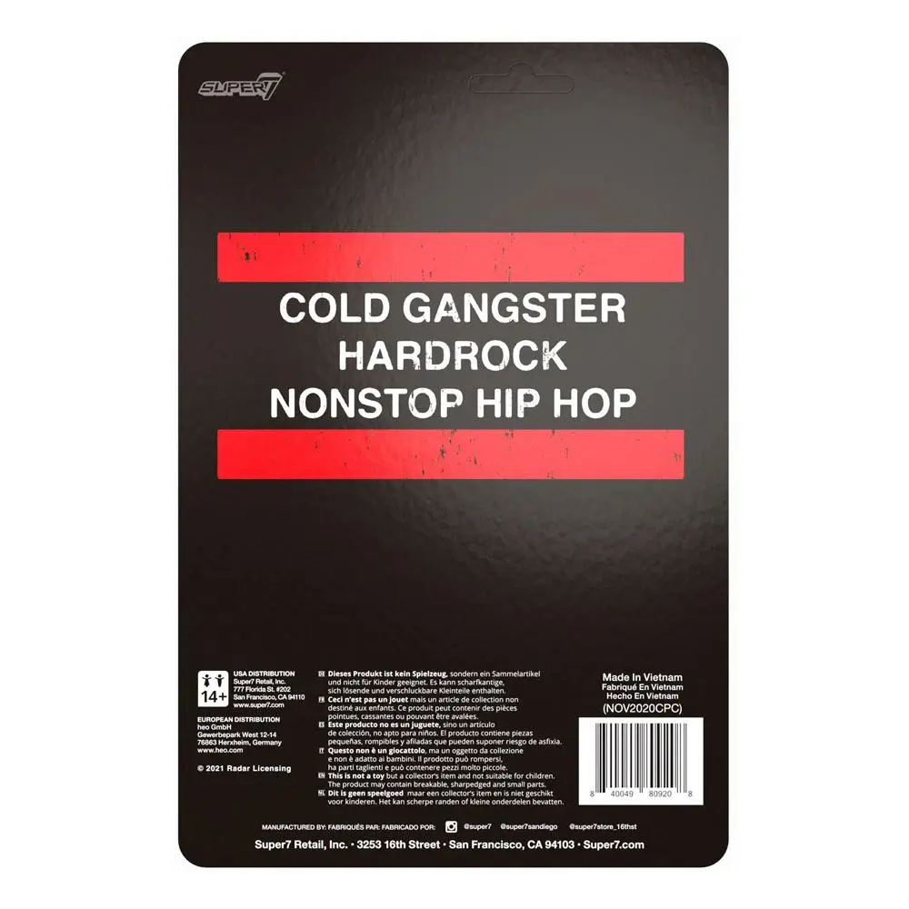 RUN DMC ReAction Action Figure Jam Master Jay 10 cm product photo