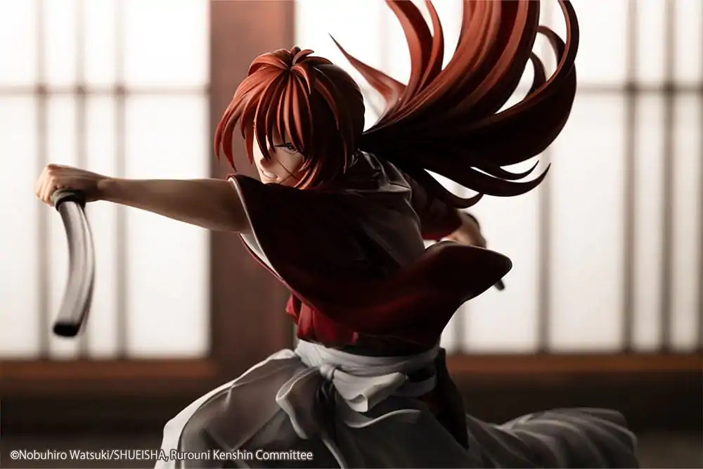 Rurouni Kenshin ARTFXJ Statue 1/8 Kenshin Himura 20 cm product photo