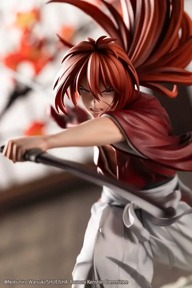 Rurouni Kenshin ARTFXJ Statue 1/8 Kenshin Himura 20 cm product photo