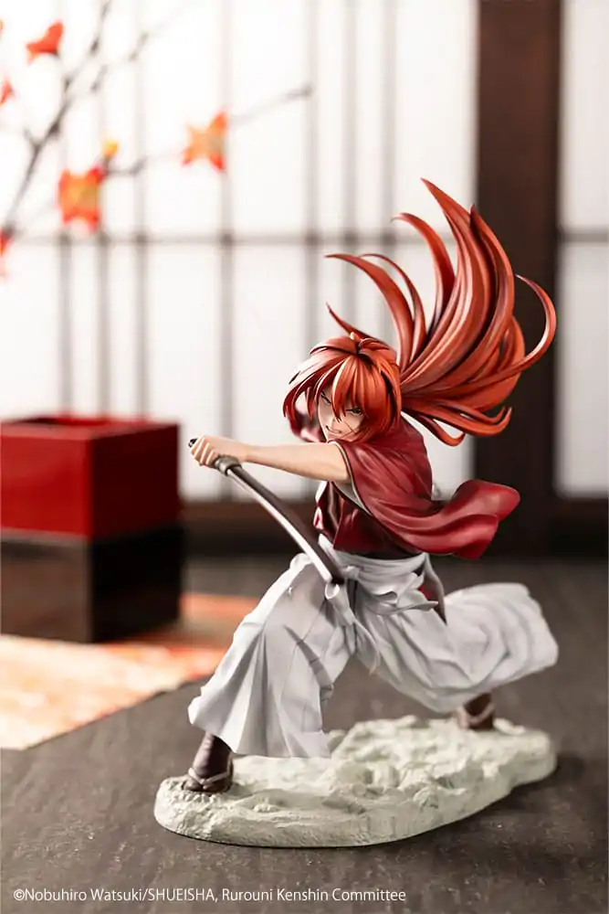 Rurouni Kenshin ARTFXJ Statue 1/8 Kenshin Himura 20 cm product photo