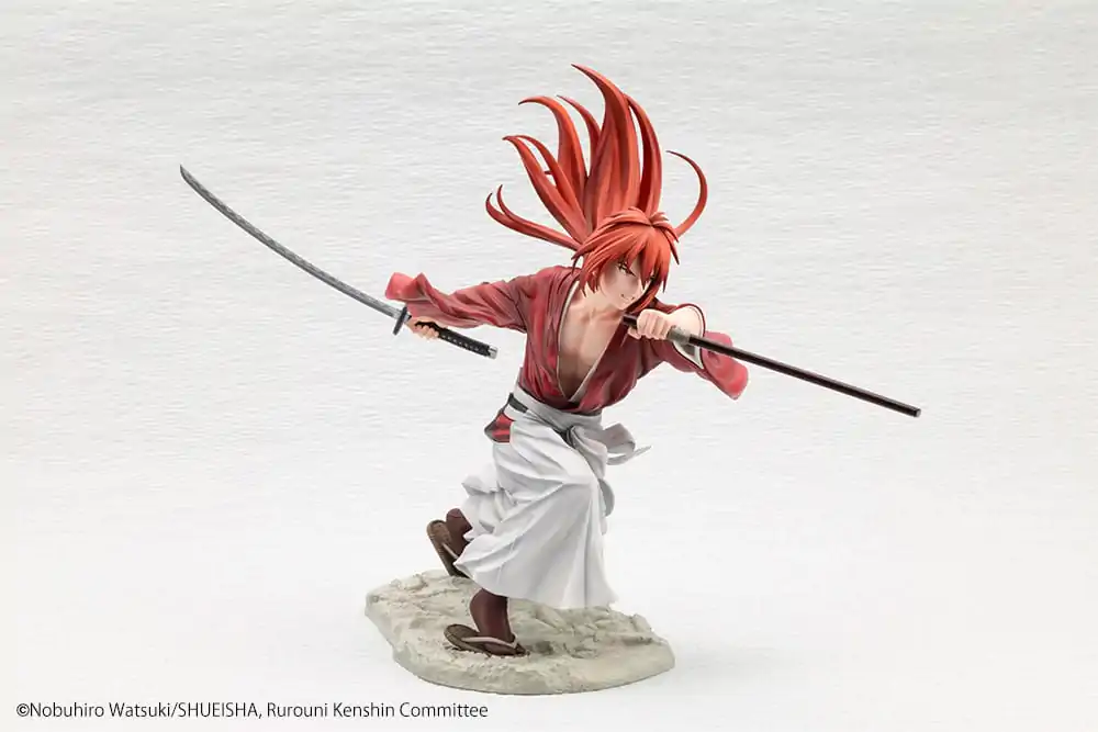 Rurouni Kenshin ARTFXJ Statue 1/8 Kenshin Himura 20 cm product photo