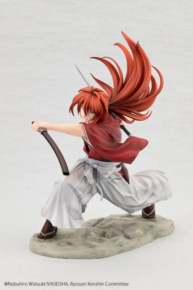 Rurouni Kenshin ARTFXJ Statue 1/8 Kenshin Himura 20 cm product photo