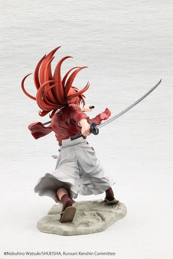 Rurouni Kenshin ARTFXJ Statue 1/8 Kenshin Himura 20 cm product photo