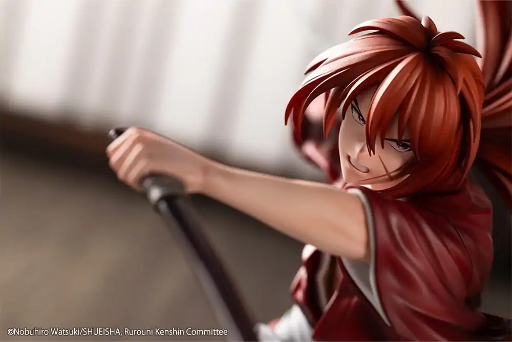 Rurouni Kenshin ARTFXJ Statue 1/8 Kenshin Himura 20 cm product photo