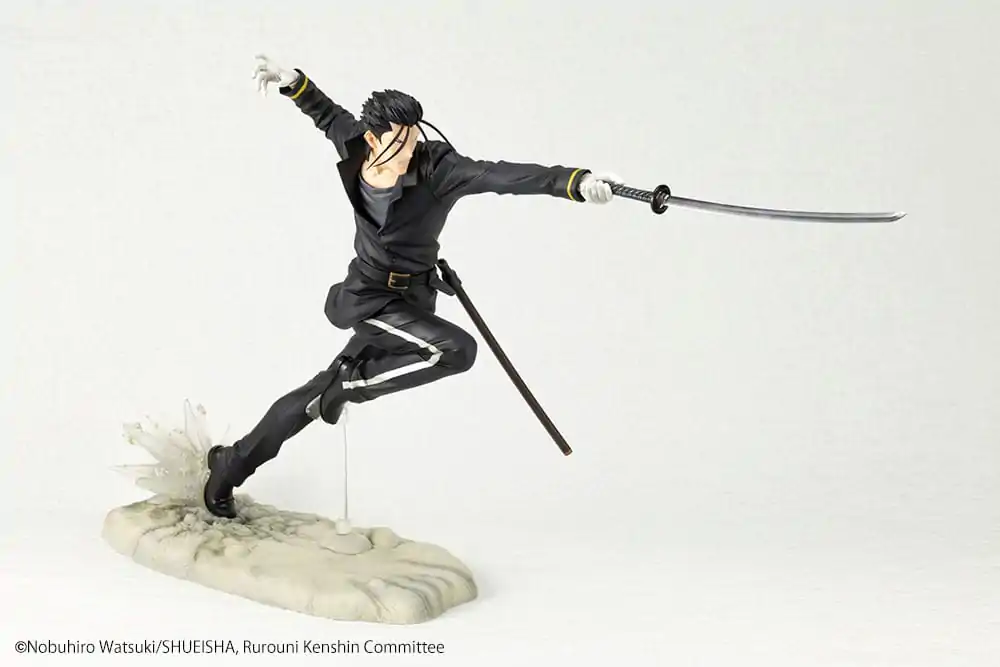 Rurouni Kenshin ARTFXJ Statue 1/8 Saito Hajime 23 cm product photo