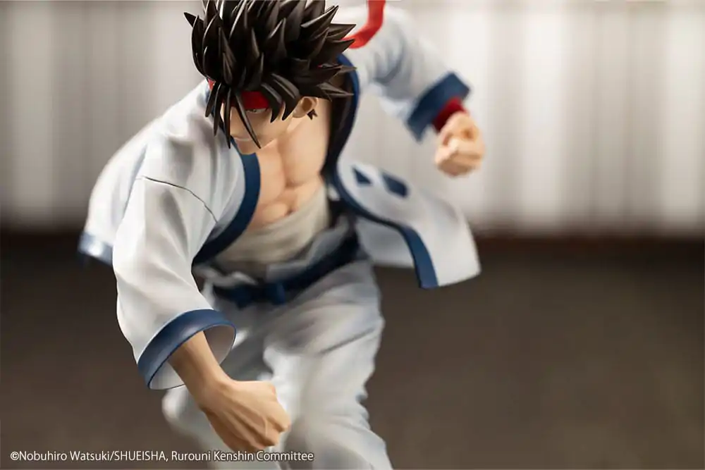 Rurouni Kenshin ARTFXJ Statue 1/8 Sanosuke Sagara 18 cm product photo