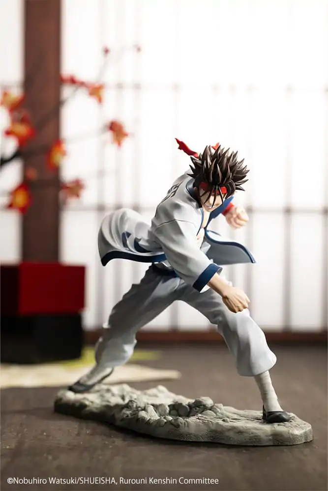 Rurouni Kenshin ARTFXJ Statue 1/8 Sanosuke Sagara 18 cm termékfotó