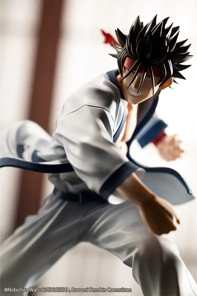 Rurouni Kenshin ARTFXJ Statue 1/8 Sanosuke Sagara 18 cm product photo