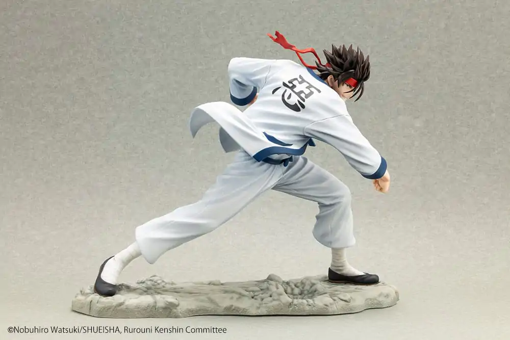 Rurouni Kenshin ARTFXJ Statue 1/8 Sanosuke Sagara 18 cm product photo