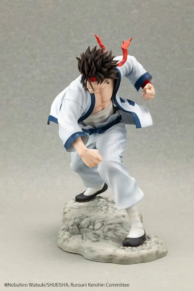 Rurouni Kenshin ARTFXJ Statue 1/8 Sanosuke Sagara 18 cm product photo