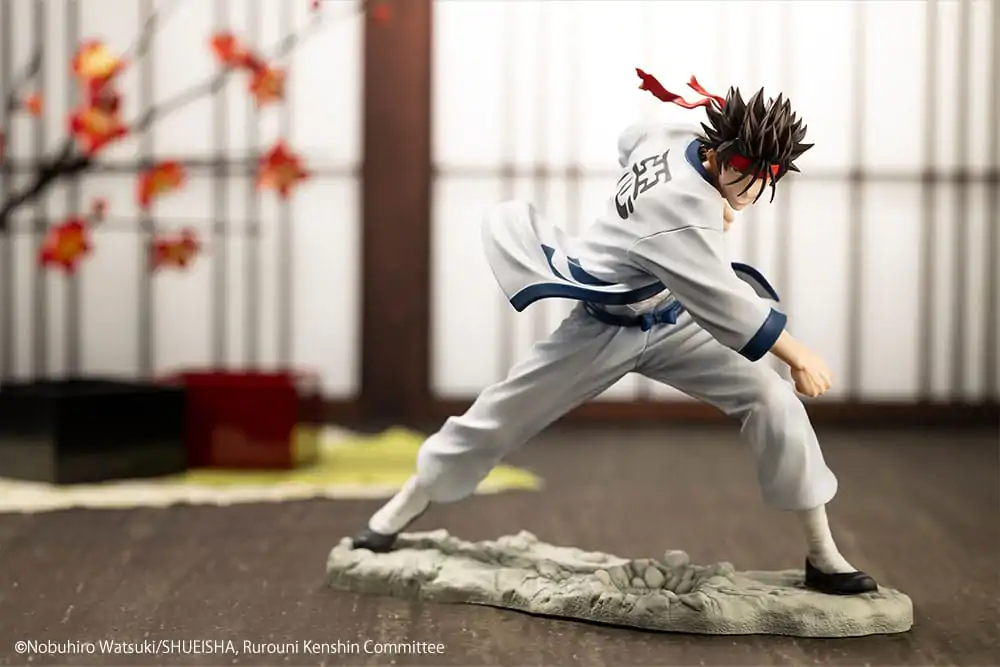 Rurouni Kenshin ARTFXJ Statue 1/8 Sanosuke Sagara 18 cm termékfotó