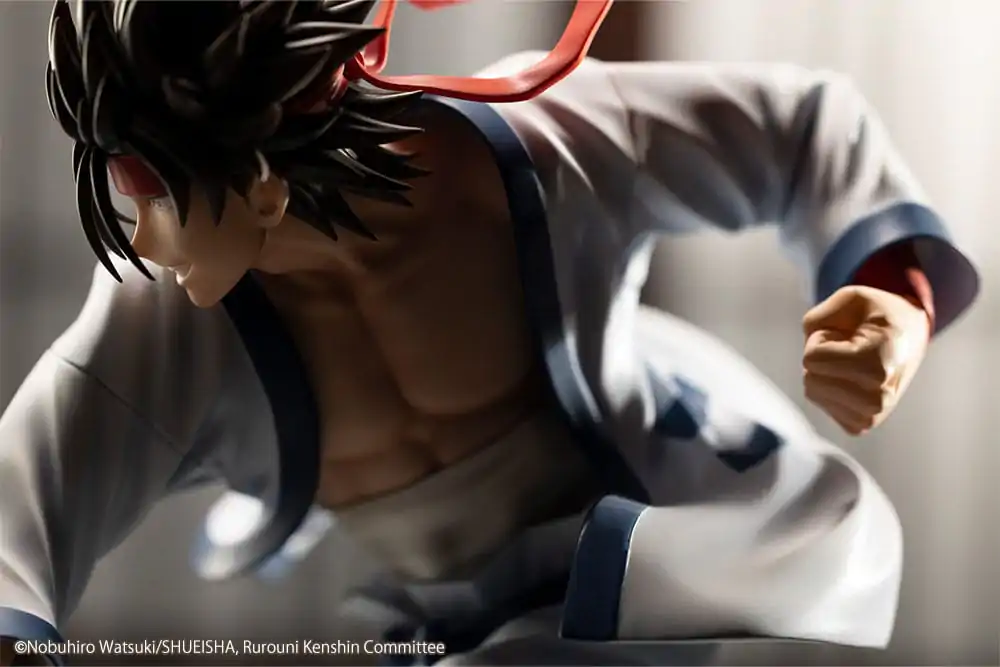 Rurouni Kenshin ARTFXJ Statue 1/8 Sanosuke Sagara 18 cm product photo