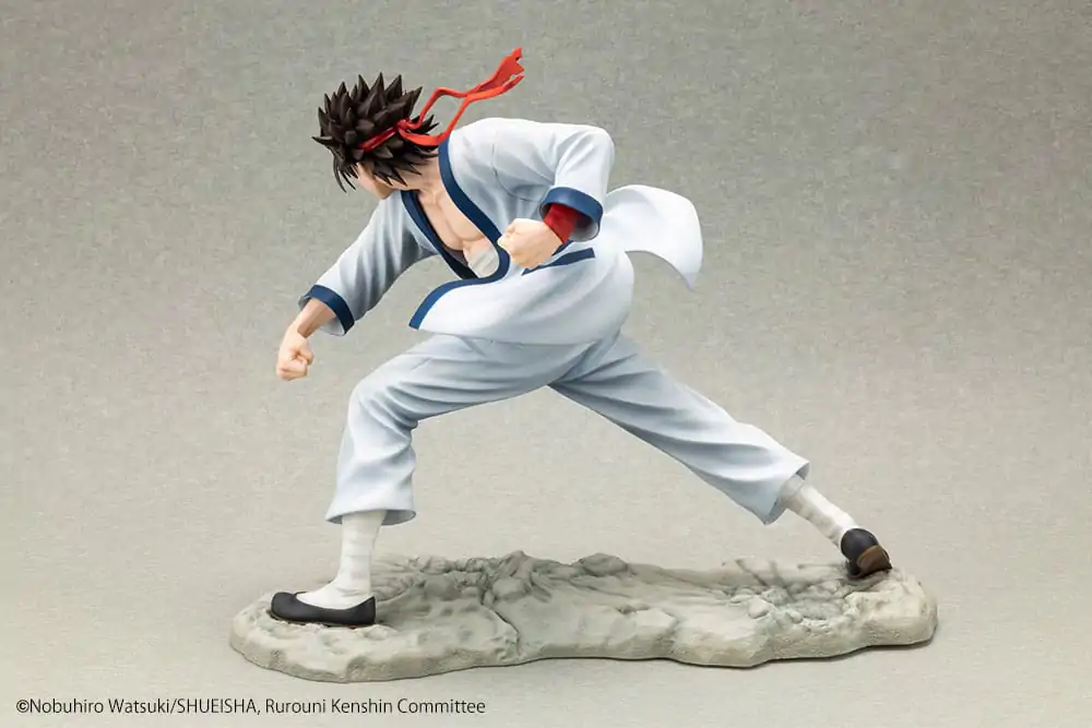 Rurouni Kenshin ARTFXJ Statue 1/8 Sanosuke Sagara 18 cm product photo