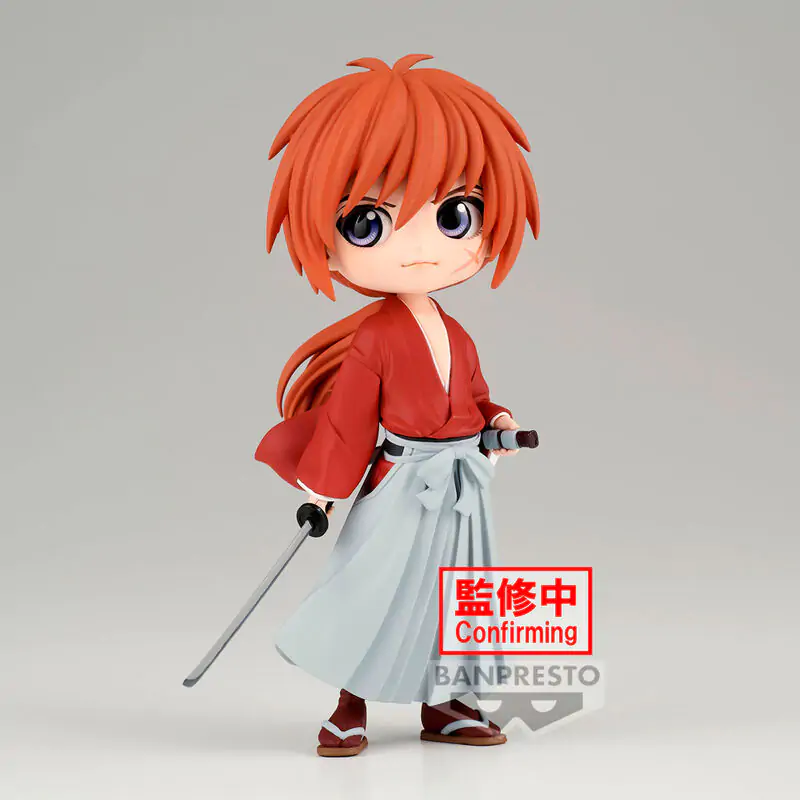 Rurouni Kenshin Kenshin Himura Q posket figure 14cm termékfotó