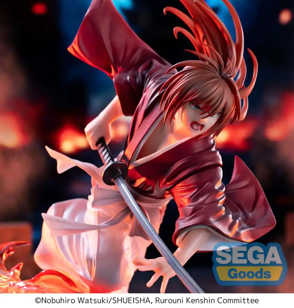 Rurouni Kenshin Luminasta PVC Statue "Rurouni Kenshin" "Kenshin Himura" 15 cm product photo