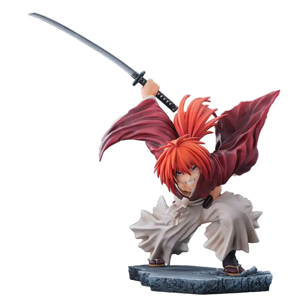 Rurouni Kenshin: Meiji Kenkaku Romantan Kyoto Douran PVC Statue 1/6 Kenshin Himura Amakakeruryuunohirameki Ver. 26 cm product photo