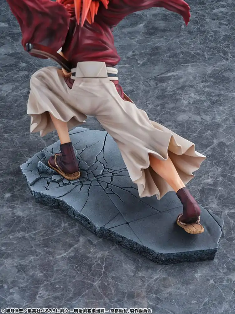 Rurouni Kenshin: Meiji Kenkaku Romantan Kyoto Douran PVC Statue 1/6 Kenshin Himura Amakakeruryuunohirameki Ver. 26 cm product photo