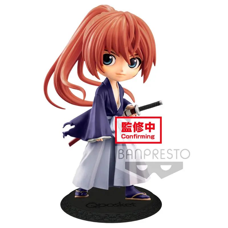Rurouni Kenshin Meiji Swordsman Romantic Story Battousai Himura Q Posket B figure 14cm product photo