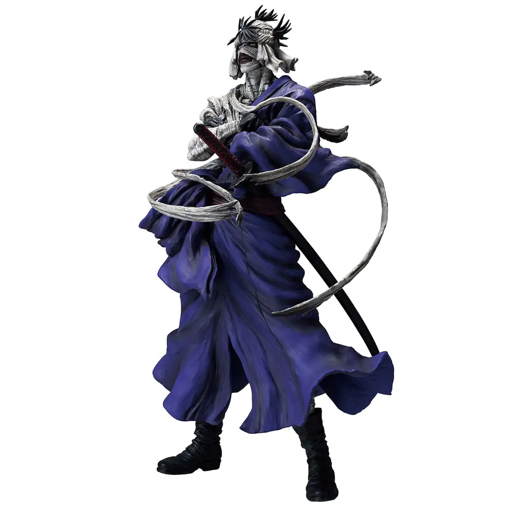 Rurouni Kenshin Meiji Swordsman Romantic Story Makoto Shishio Ichibansho figure 25cm product photo
