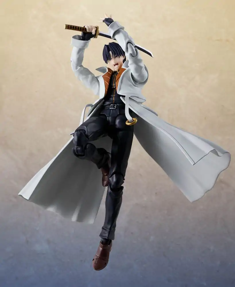 Rurouni Kenshin: Meiji Swordsman Romantic Story S.H. Figuarts Action Figure Aoshi Shinomori 17 cm termékfotó