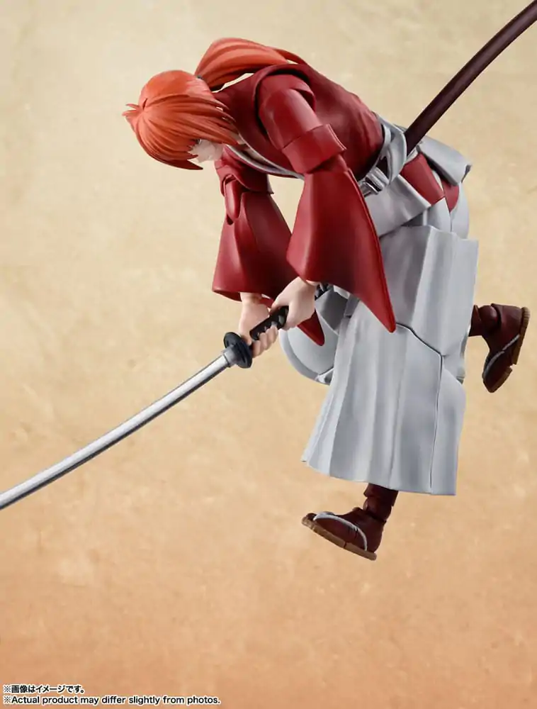 Rurouni Kenshin: Meiji Swordsman Romantic Story S.H. Figuarts Action Figure Kenshin Himura 13 cm termékfotó