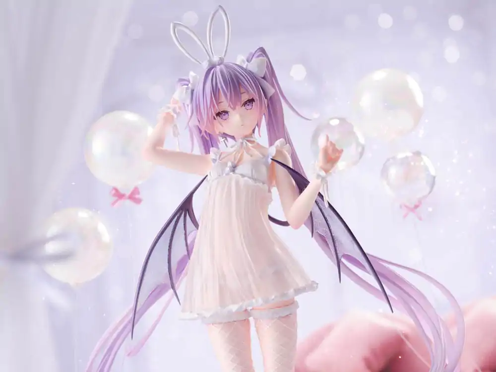 Rurudo Original Character PVC Statue 1/7 Eve Usamimi Lingerie Ver. 27 cm product photo
